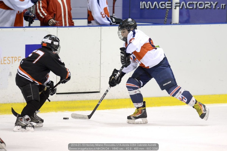 2014-01-18 Hockey Milano Rossoblu U14-Aosta 0264 Gabriele Asinelli.jpg